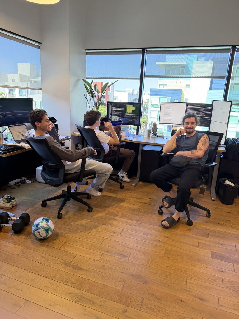 Working together in the office